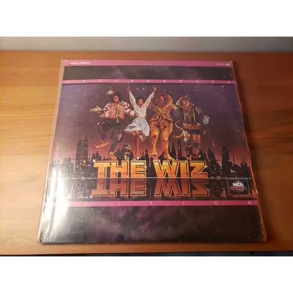 The Wiz Letterbox Laserdisc LD - Michael Jackson Diana Ross - Picture 1 of 3